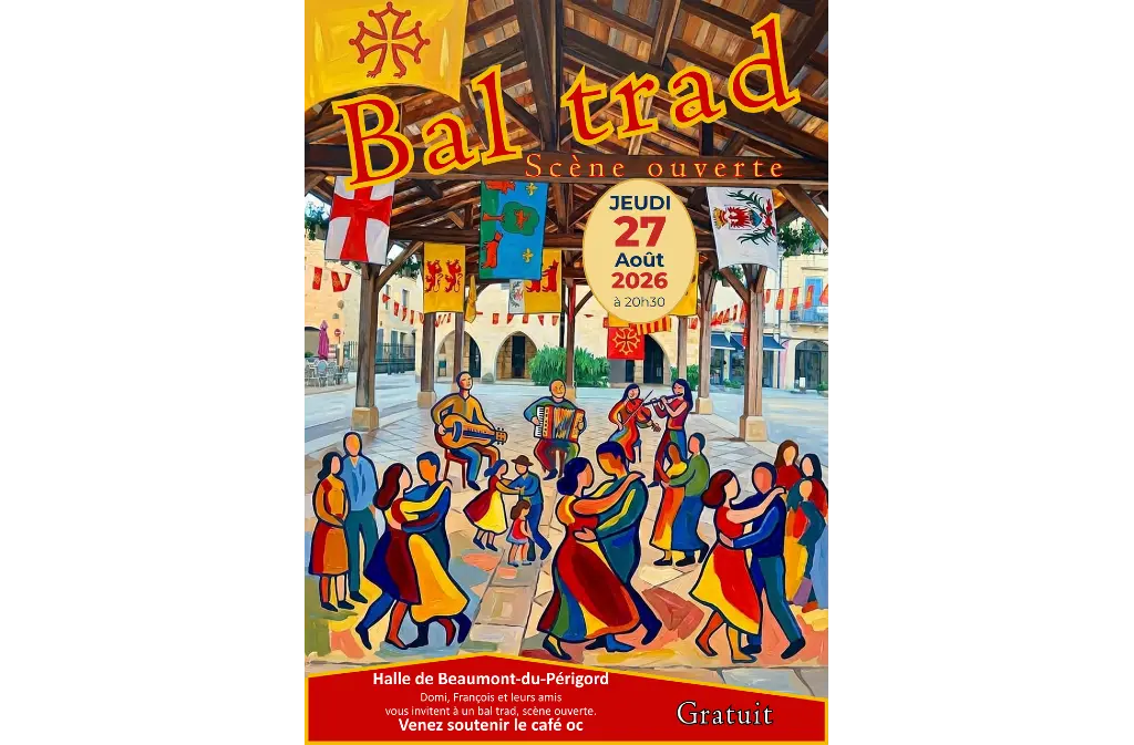 Bal trad scèe ouverte Beaumont du Périgord