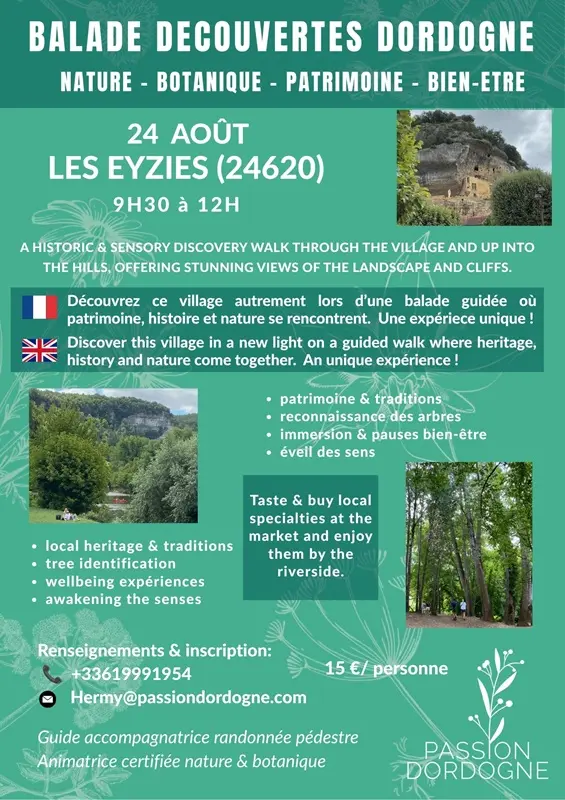 Balade Les EYZIES aout - 1