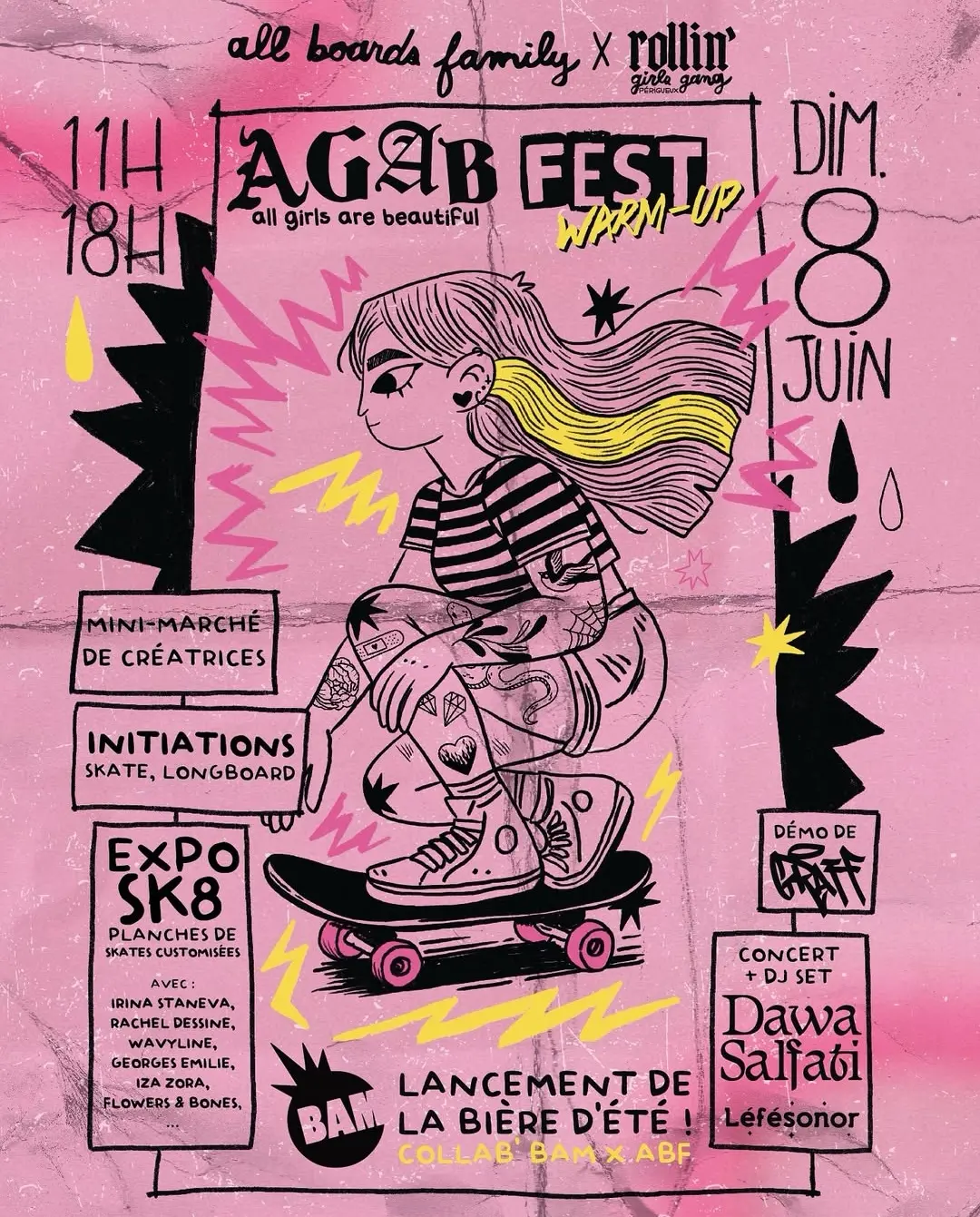 Affiche AGAB Fest