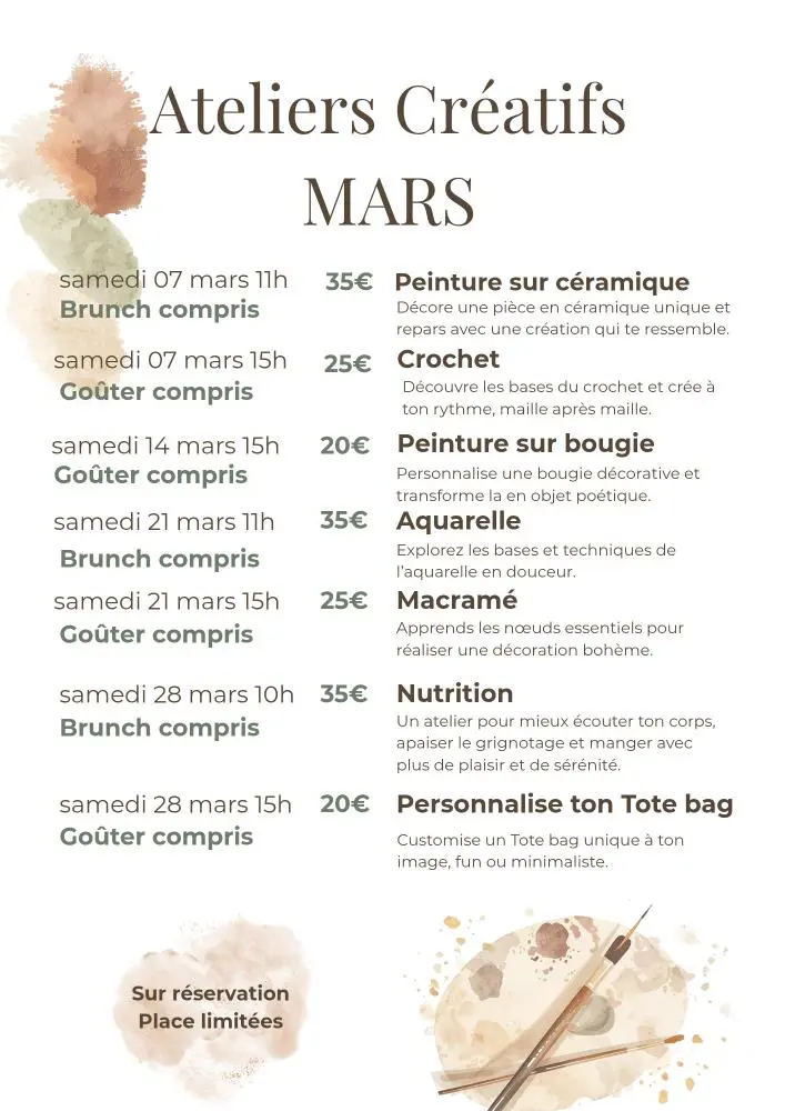 2603 Ateliers créatifs maison tarte