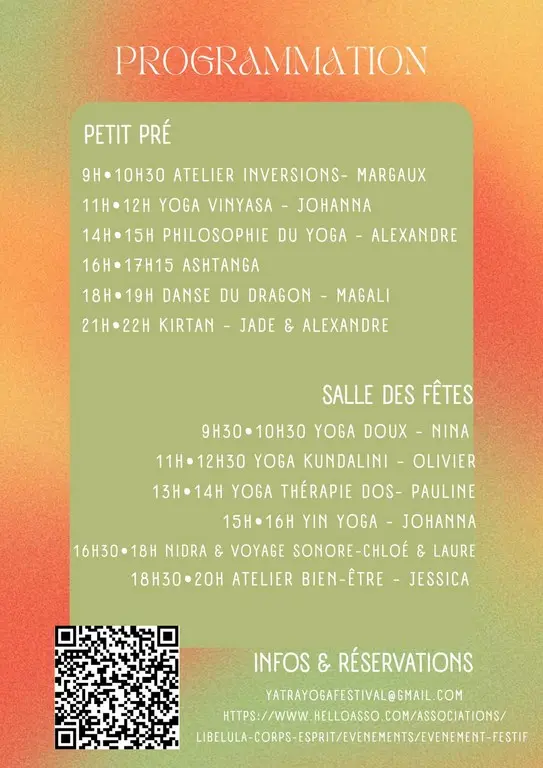 28 juin st astier programme yoga