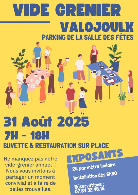 31082025 vide grenier valojoulx
