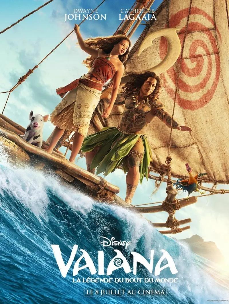 Vaiana cinéma en plein air