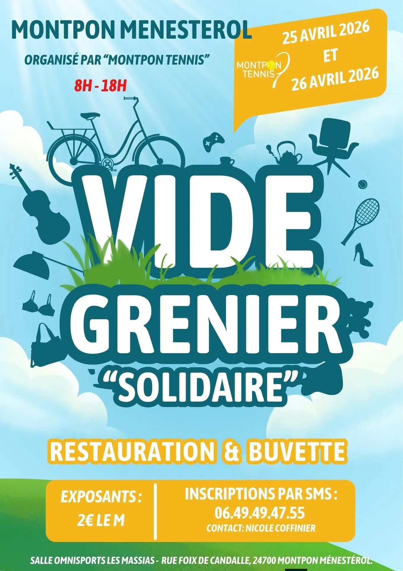 vide-grenier-tennis-montpon-vallee-isle-perigord