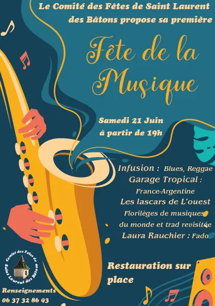 A5 St Lrnt des Btns Fete Musique 21 Juin