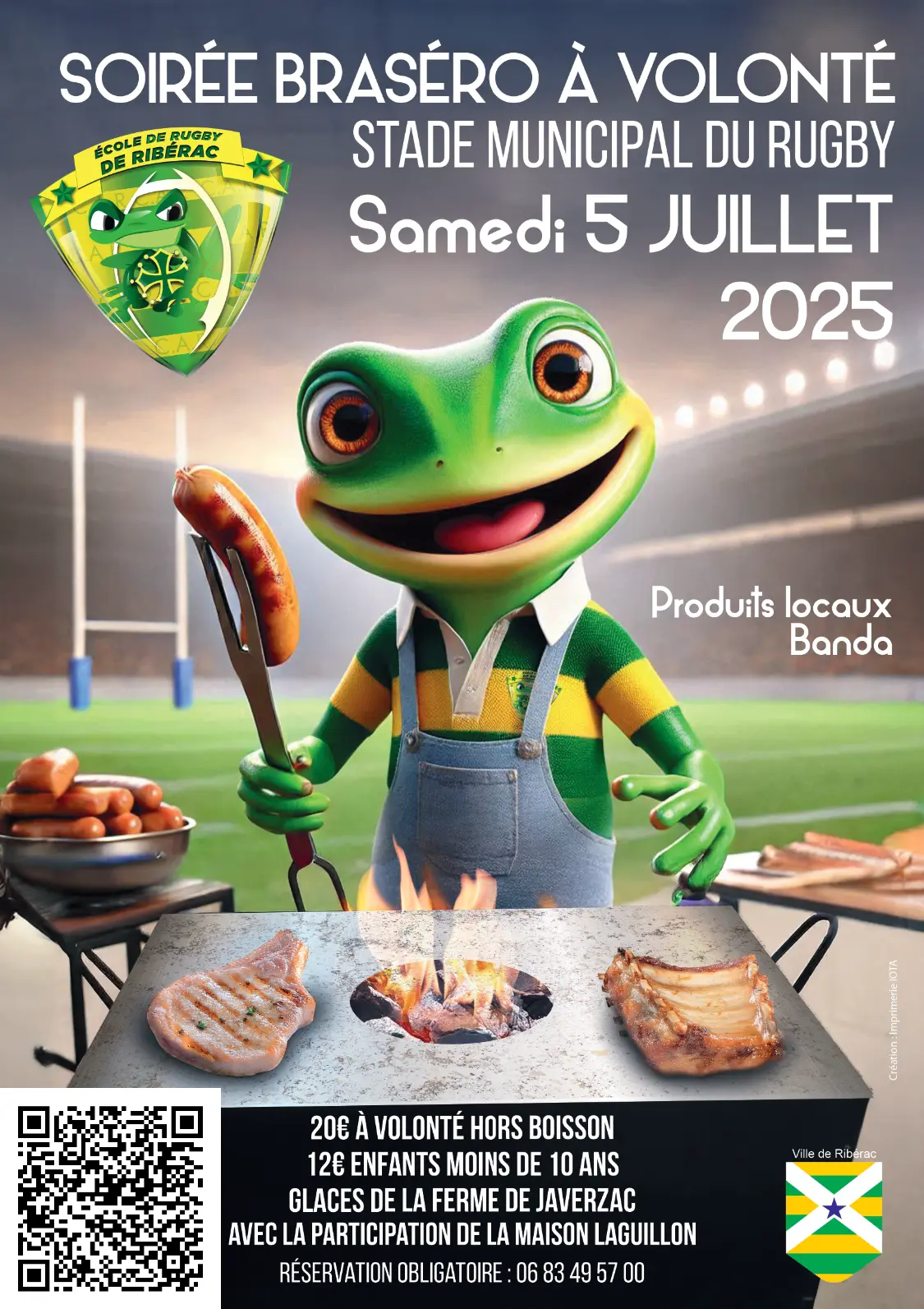 AFFICHE + QR CODE