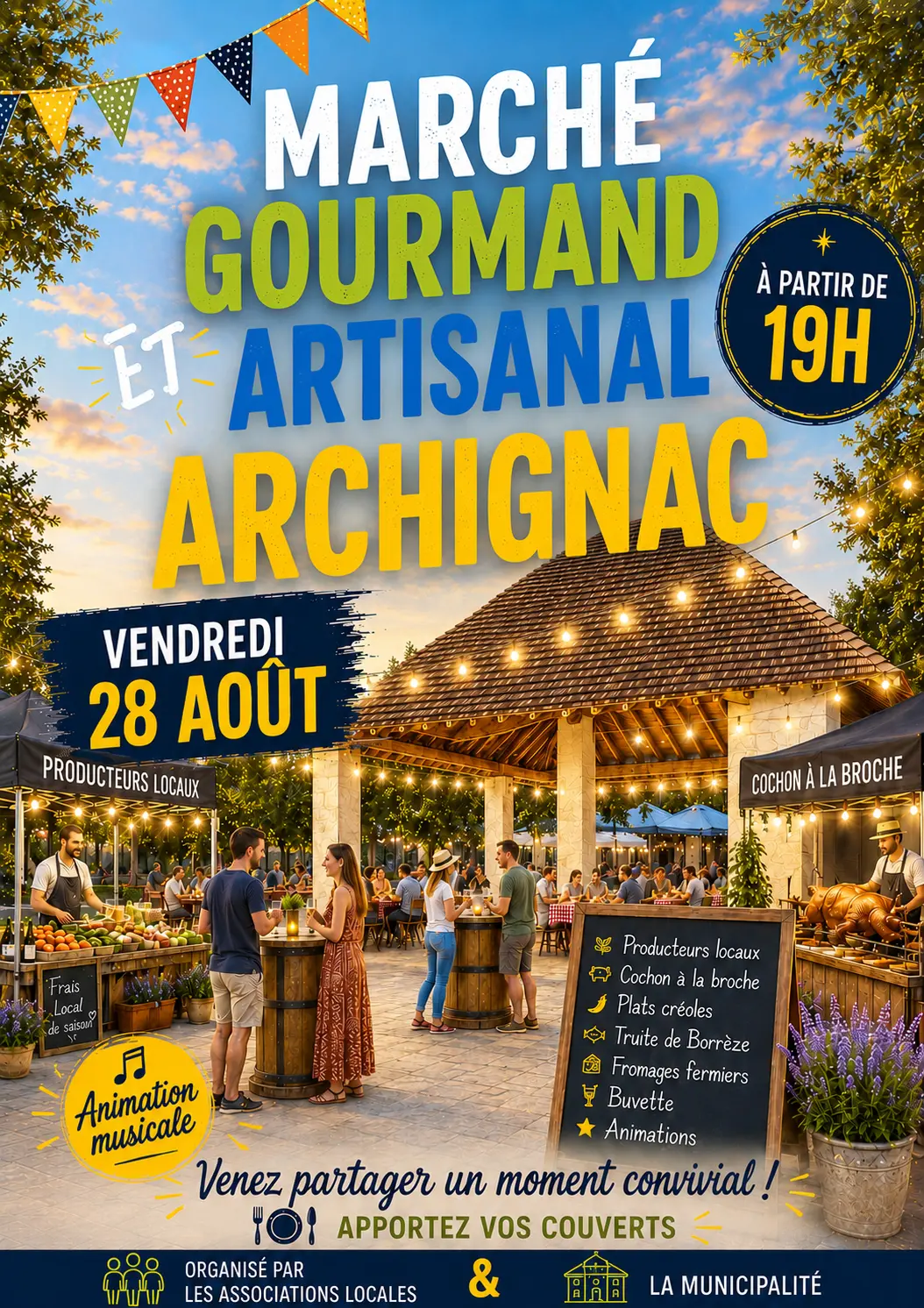 Affiche Marché