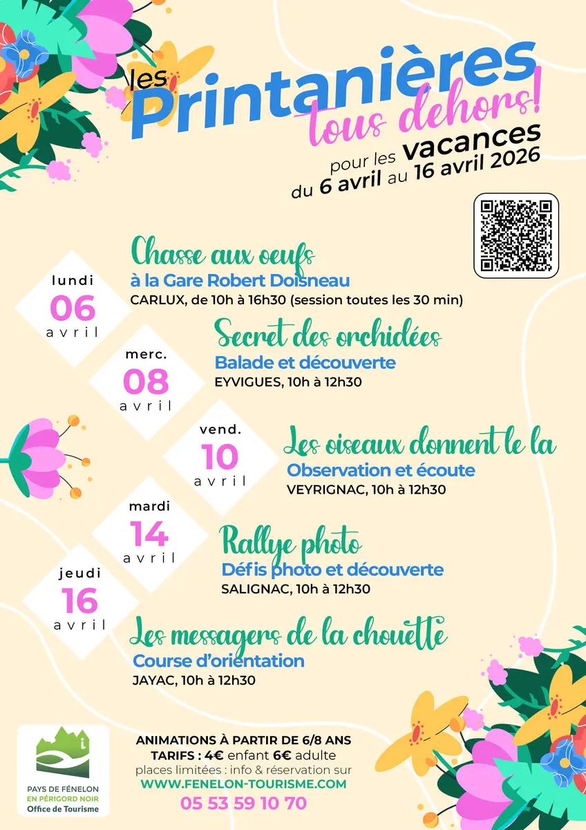 Affiche A4 - les printanières 2026