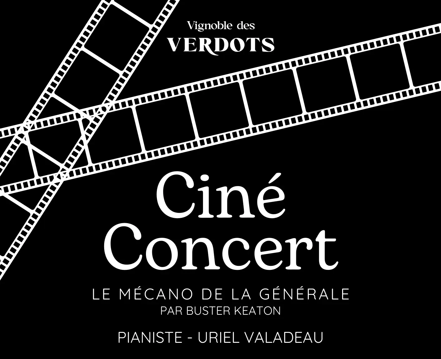 Affiche Ciné Concert 19€ 2