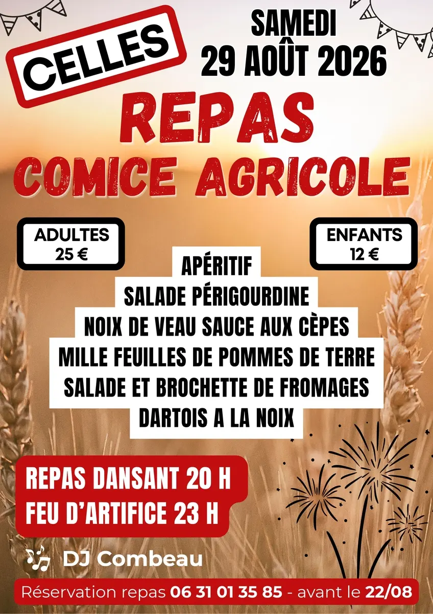 Affiche Repas comice