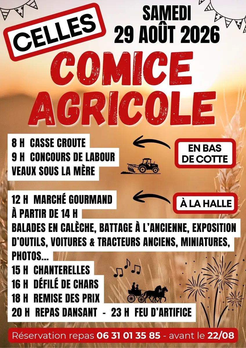 Affiche comice agricole