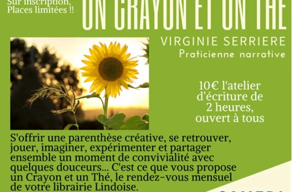 Atelier écriture - Librairie Grain de Lire