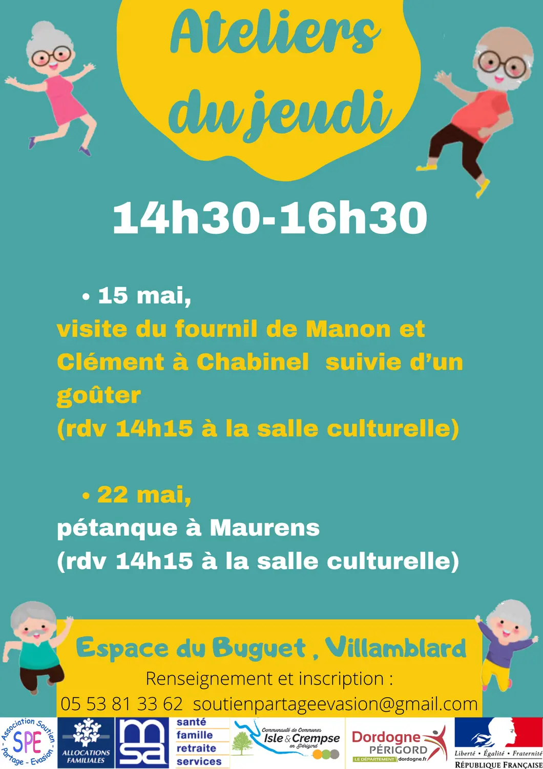 Ateliers du jeudi