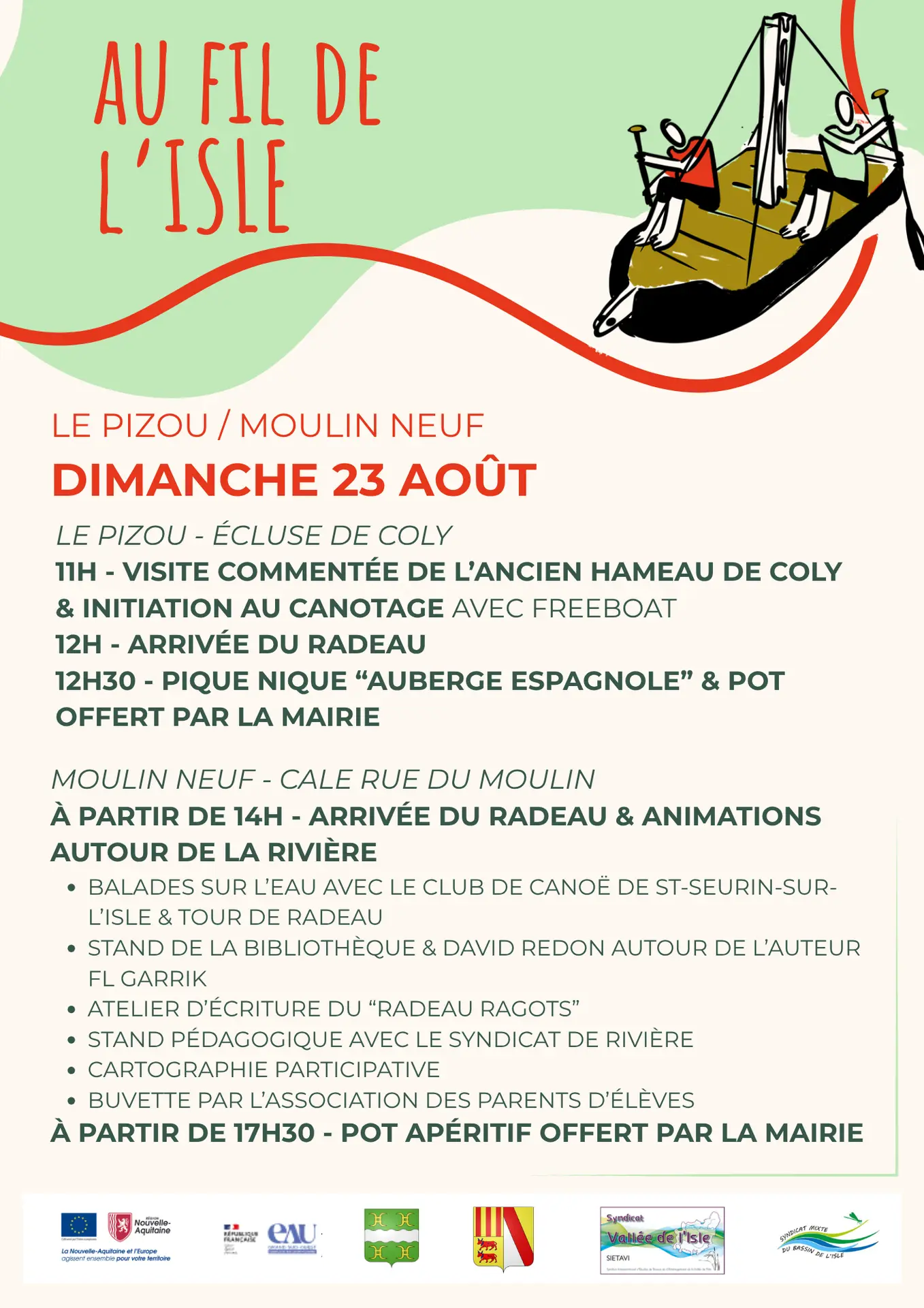 Affiche print -  day by day aout - 4