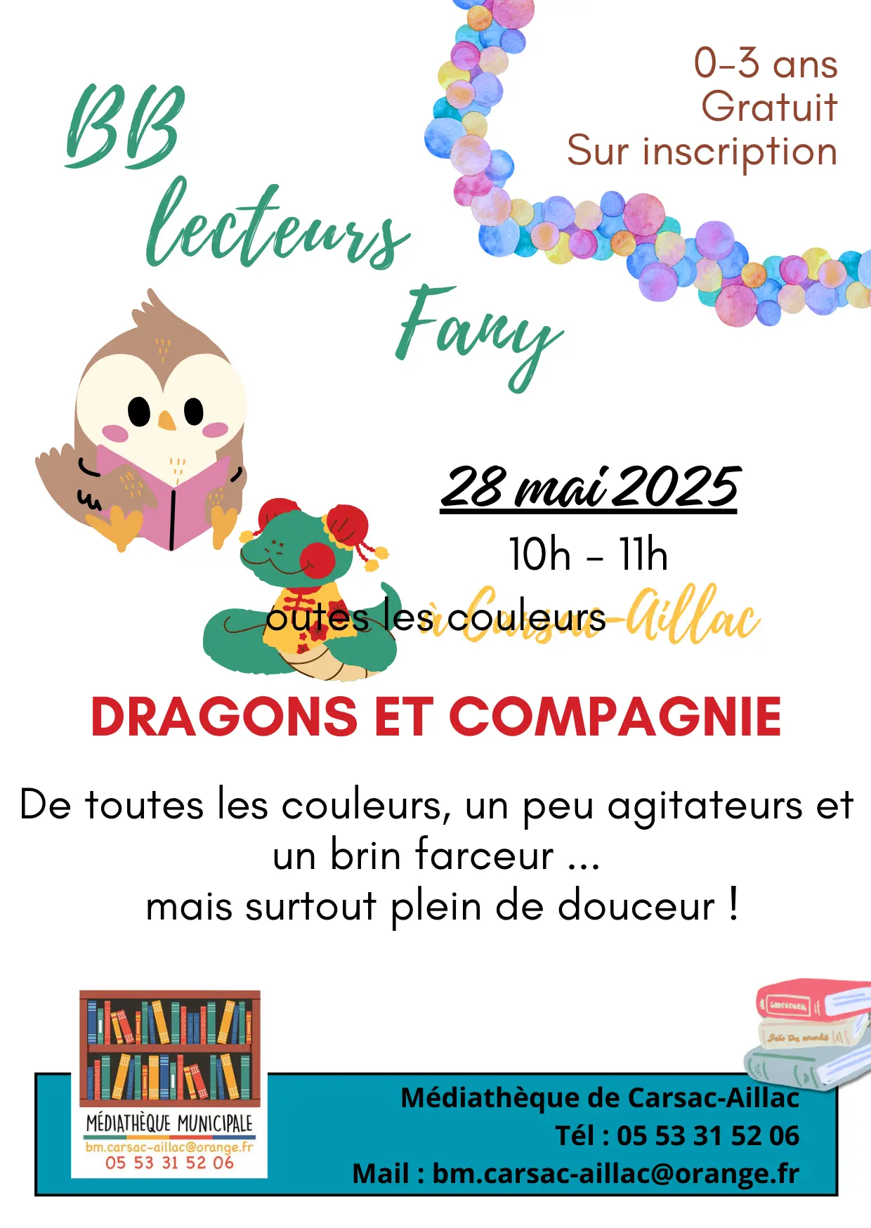 BB Lecteurs Carsac - BB mai 2025