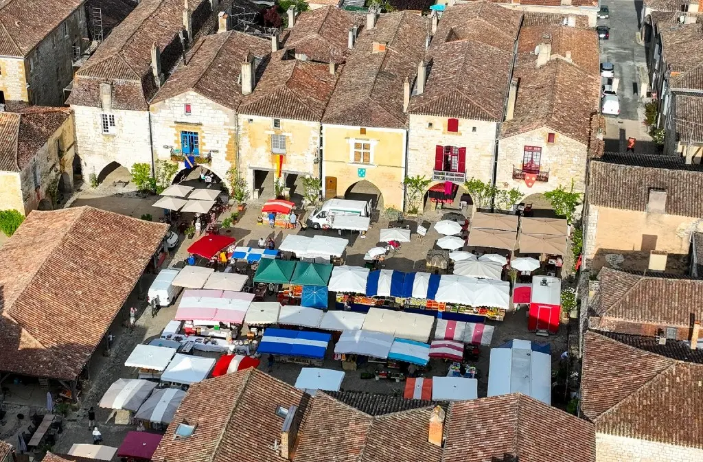 Marché de Monpazier