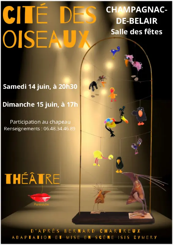 CITE DES OISEAUX A CHAMPAGNAC DE BELAIR AFFICHE (002)