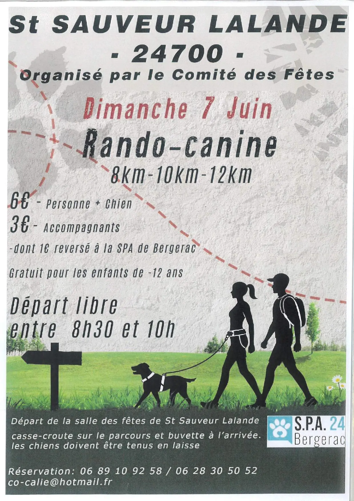 Canirando-st Sauveur-lalande-vallee-isle-perigord