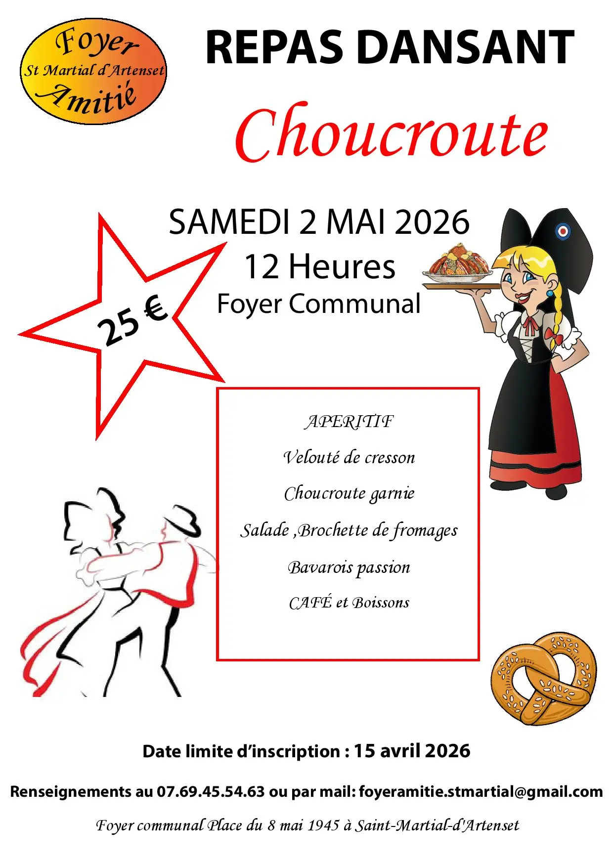 Choucroute-St Martial-d'artenset-vallee-isle-perigord