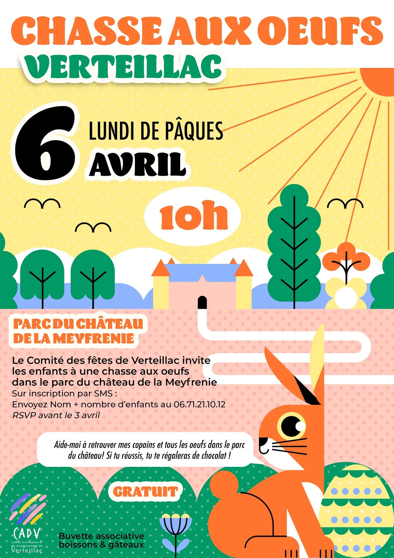 Chasse aux oeufs 6 avril