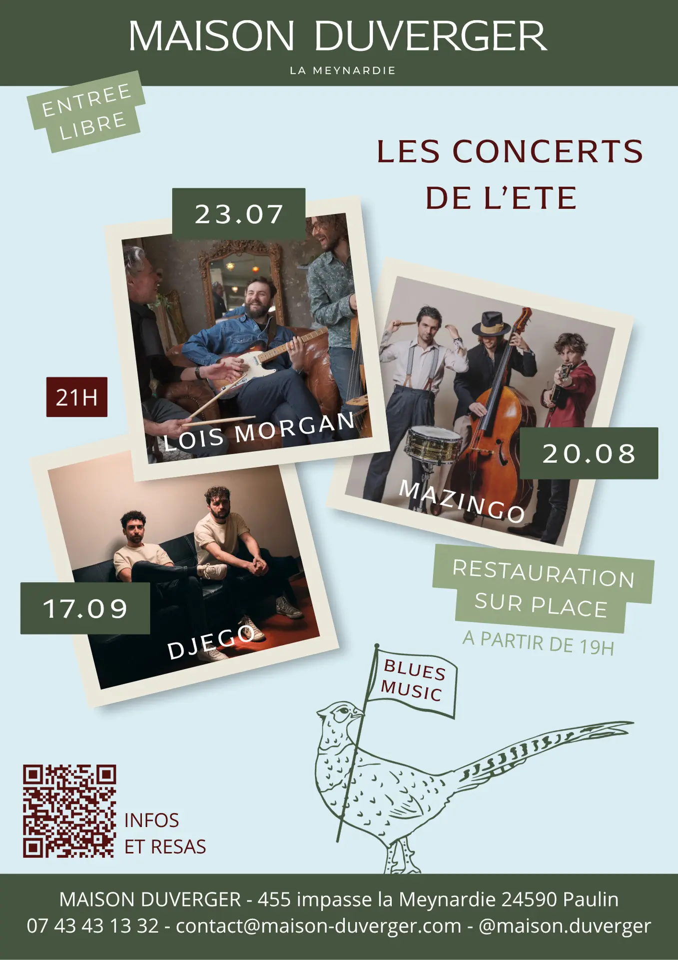 Concert Maison Duverger