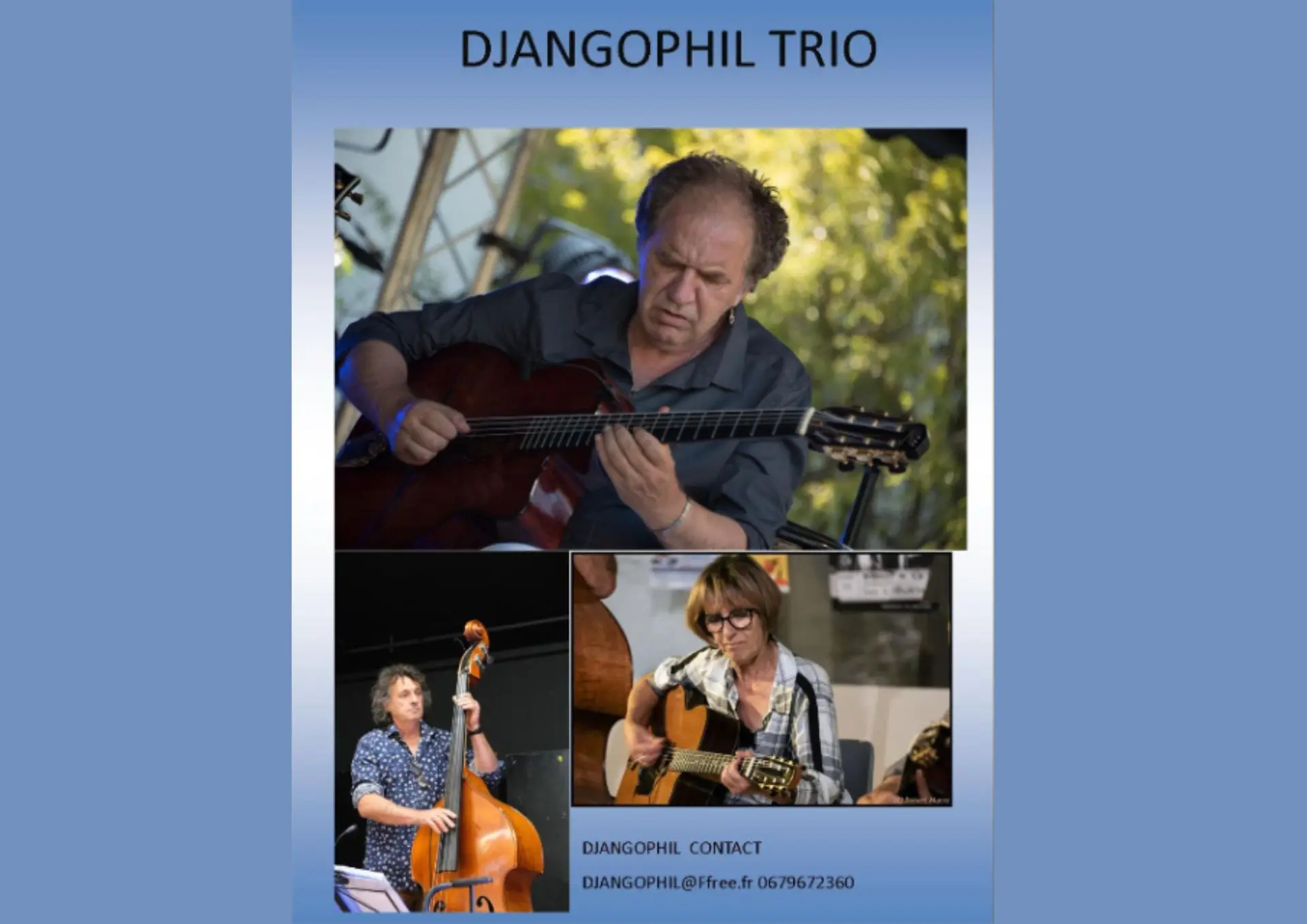 Concert Djangophil St Aubin de L. 2 août 2025