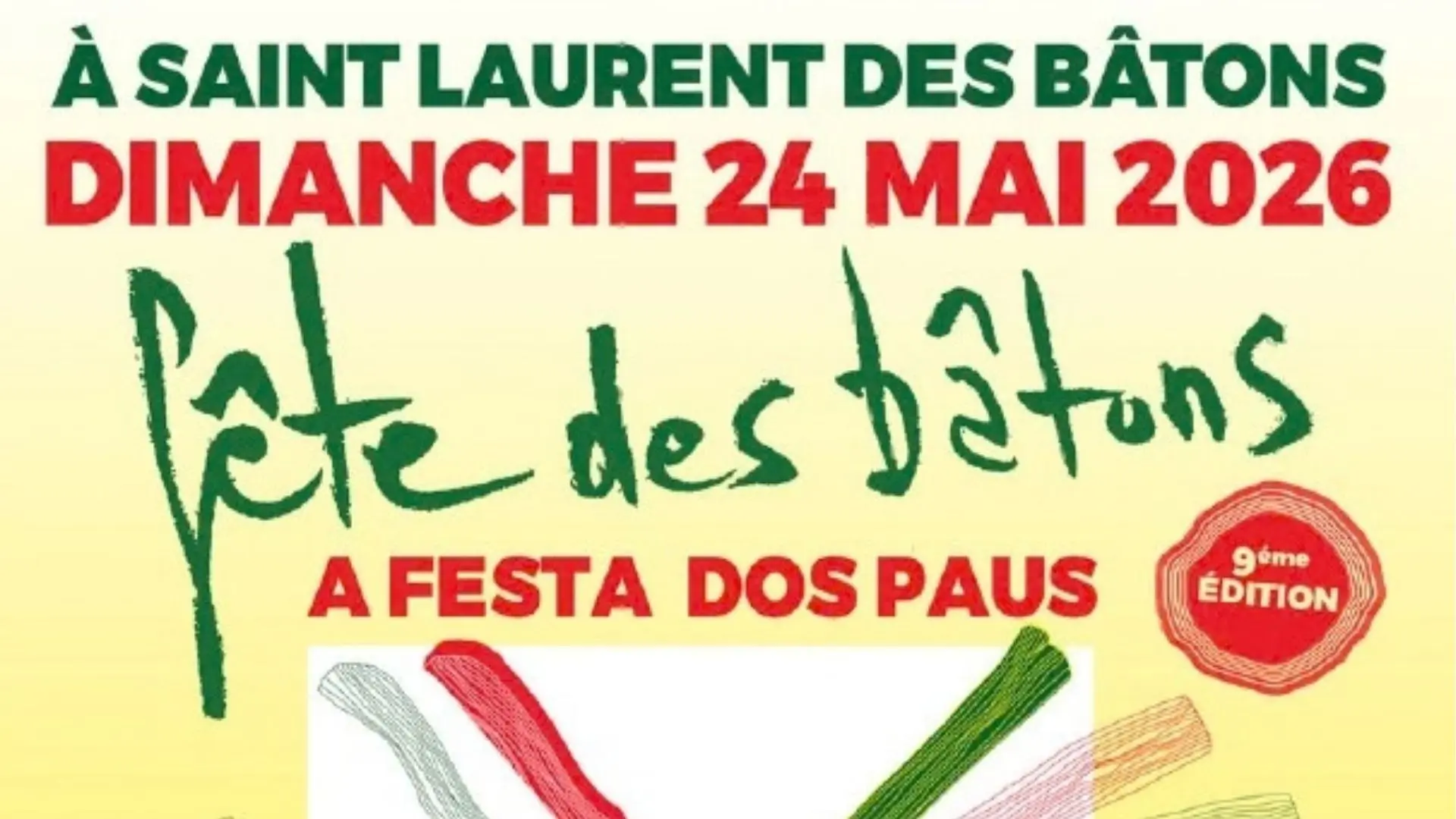 Fête des Bâtons 2026