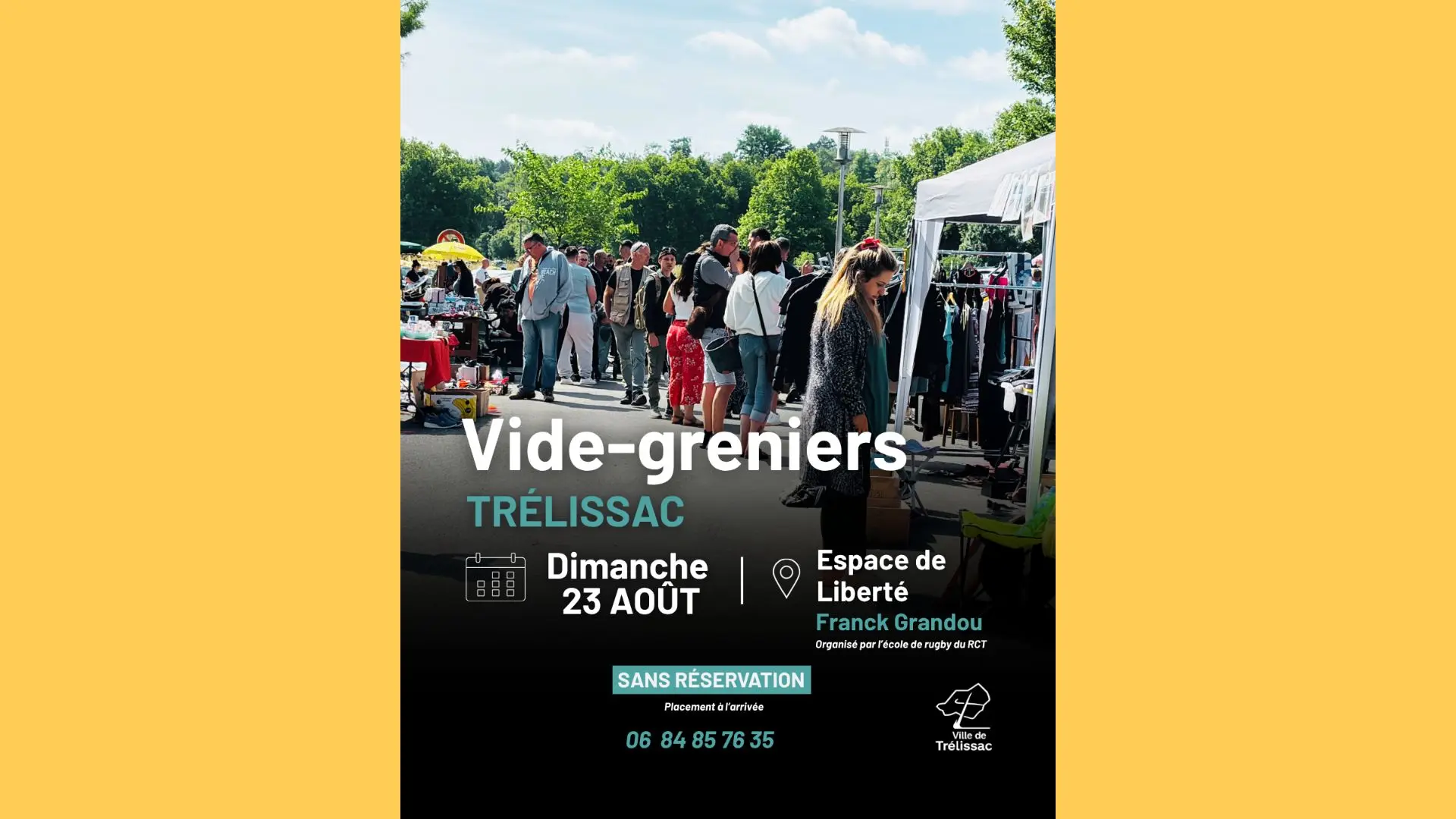 L’école de rugby du RCT organise son vide-greniers à Trélissac