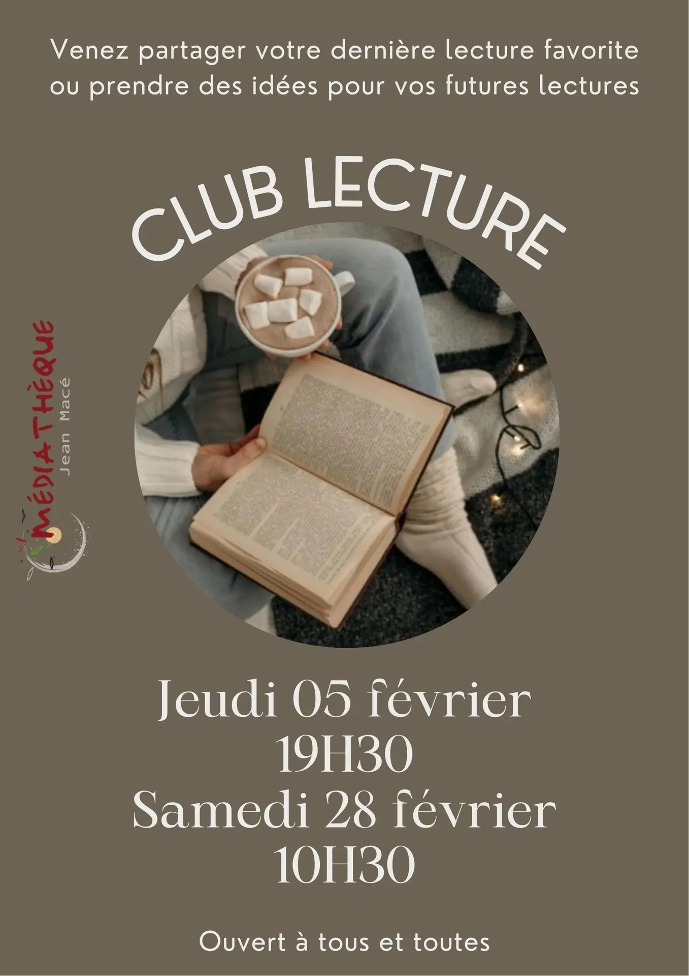 Club lecture janvier 2026
