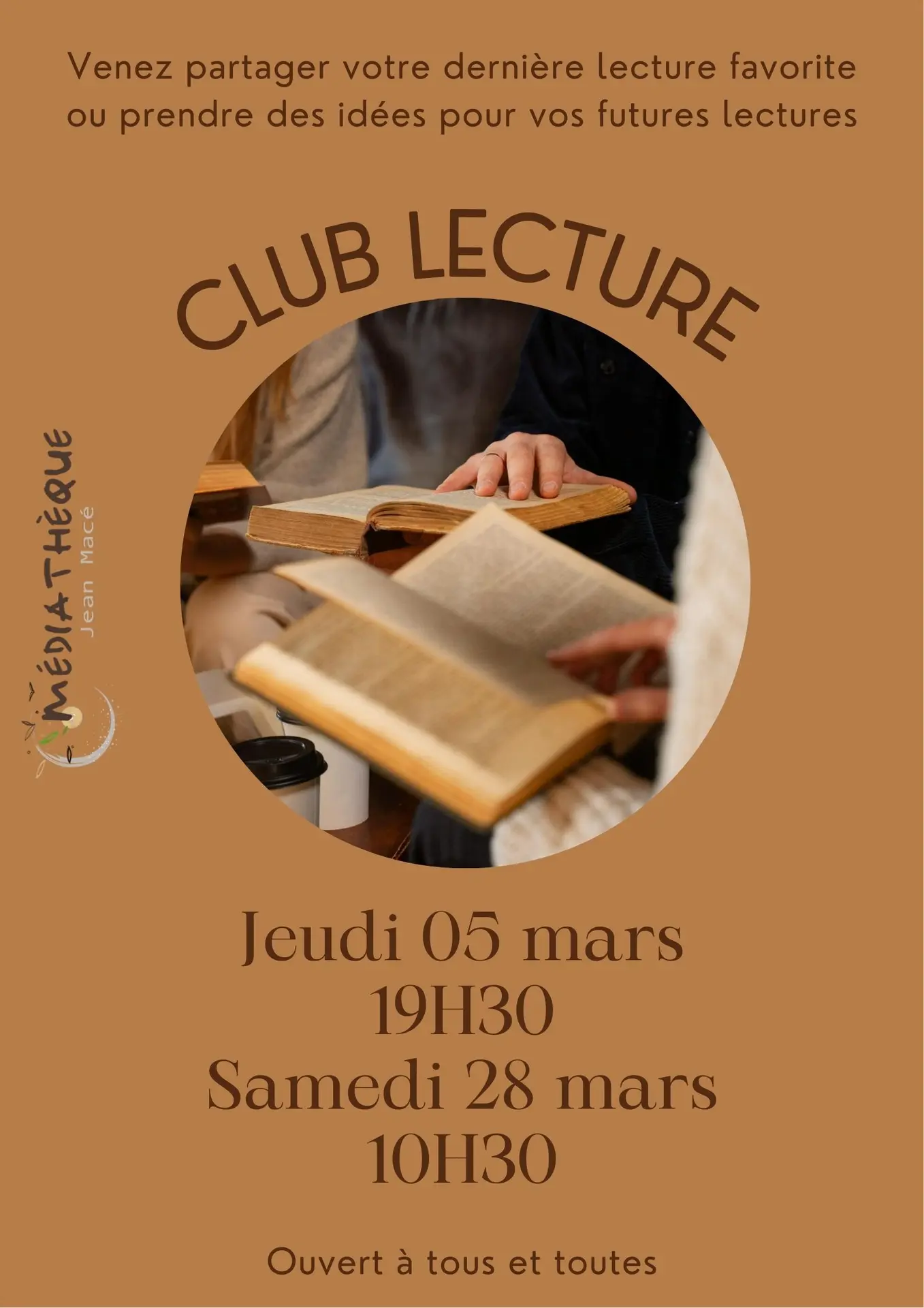 Club lecture mars 2026