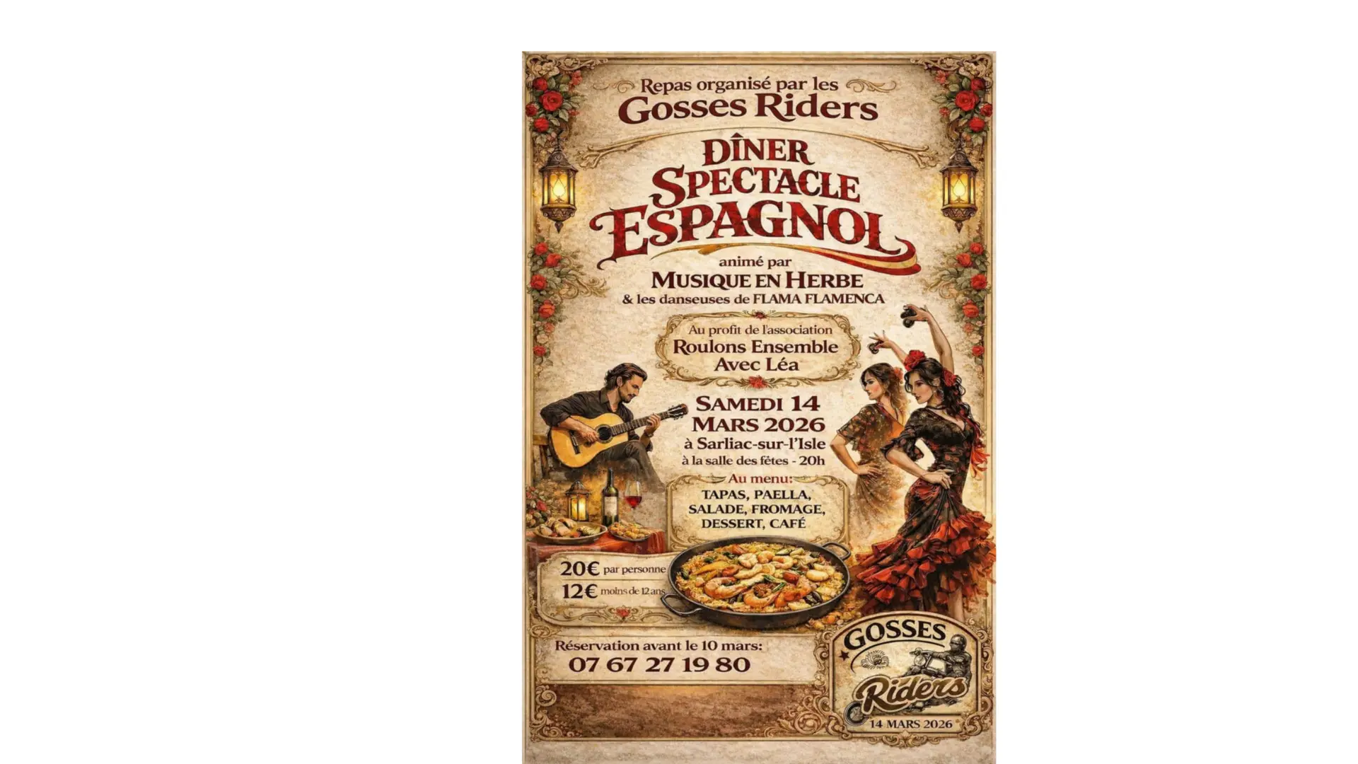 Dîner spectacle Espagnol