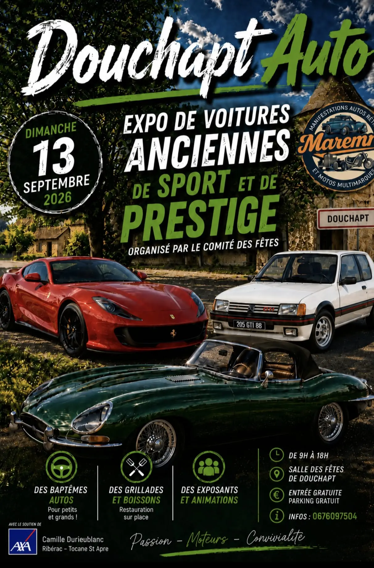 Expo voitures Douchapt