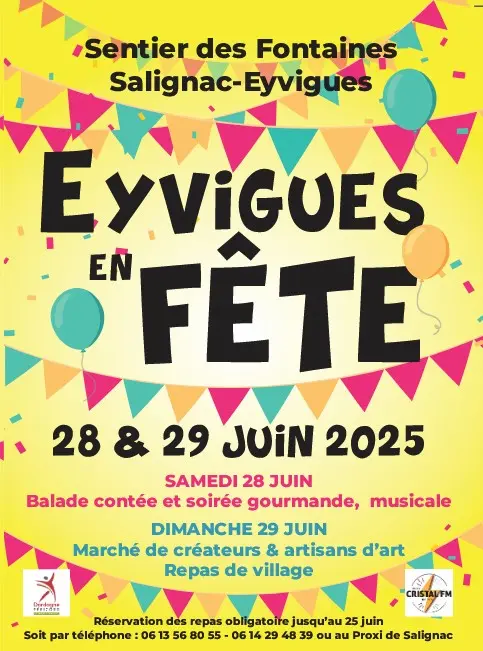 Eyvigues en fête 28-29 Juin 2025