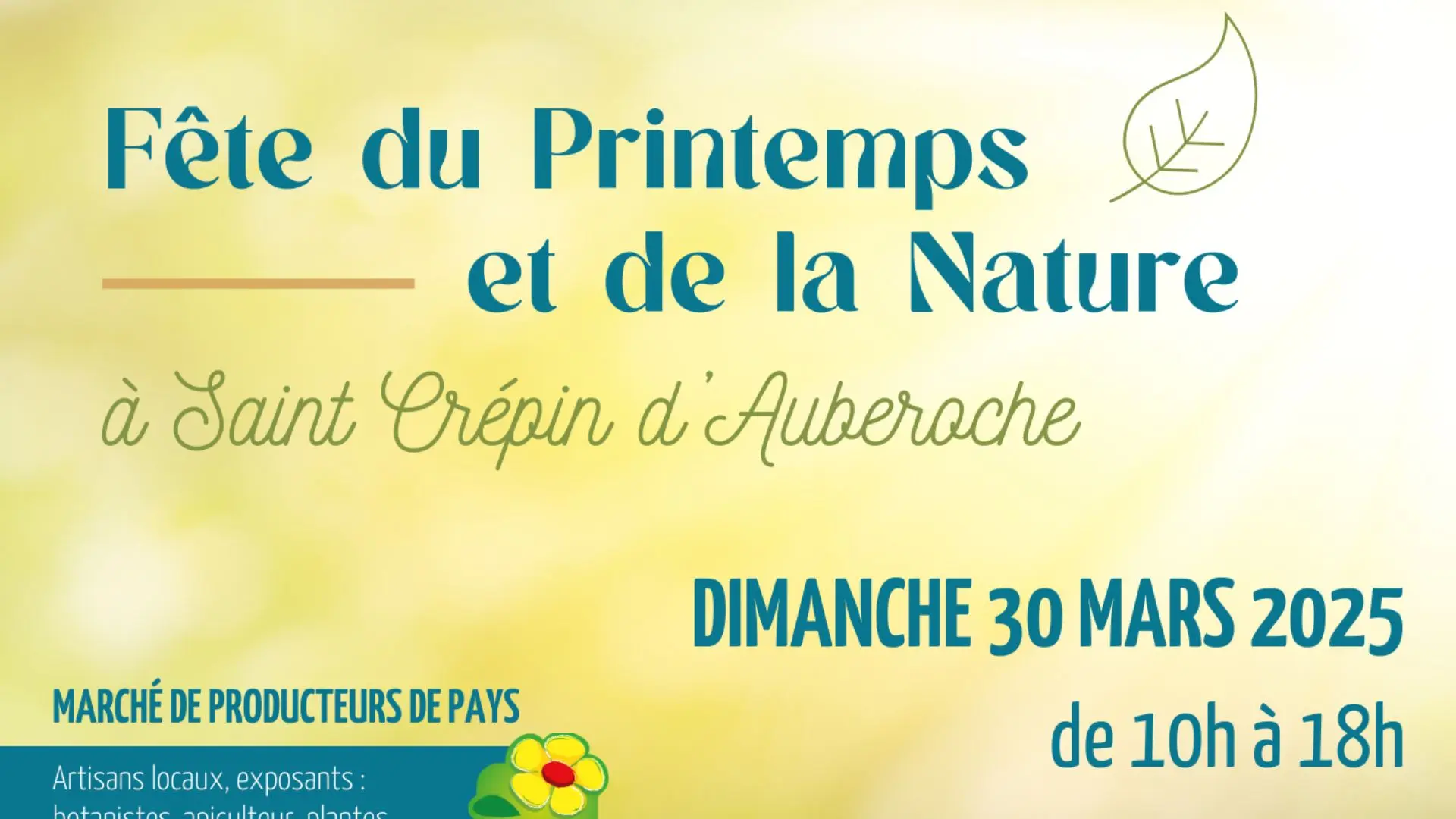 Fête de la nature et du printemps St Crépin d'Auberoche