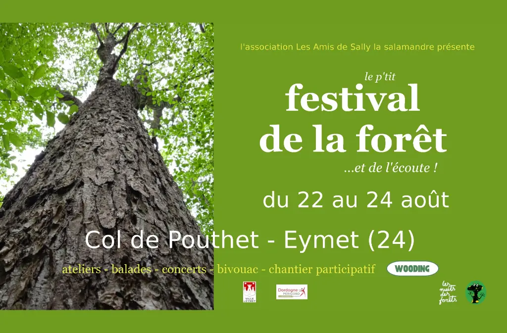 Festival de la forêt Aout 2025 Eymet