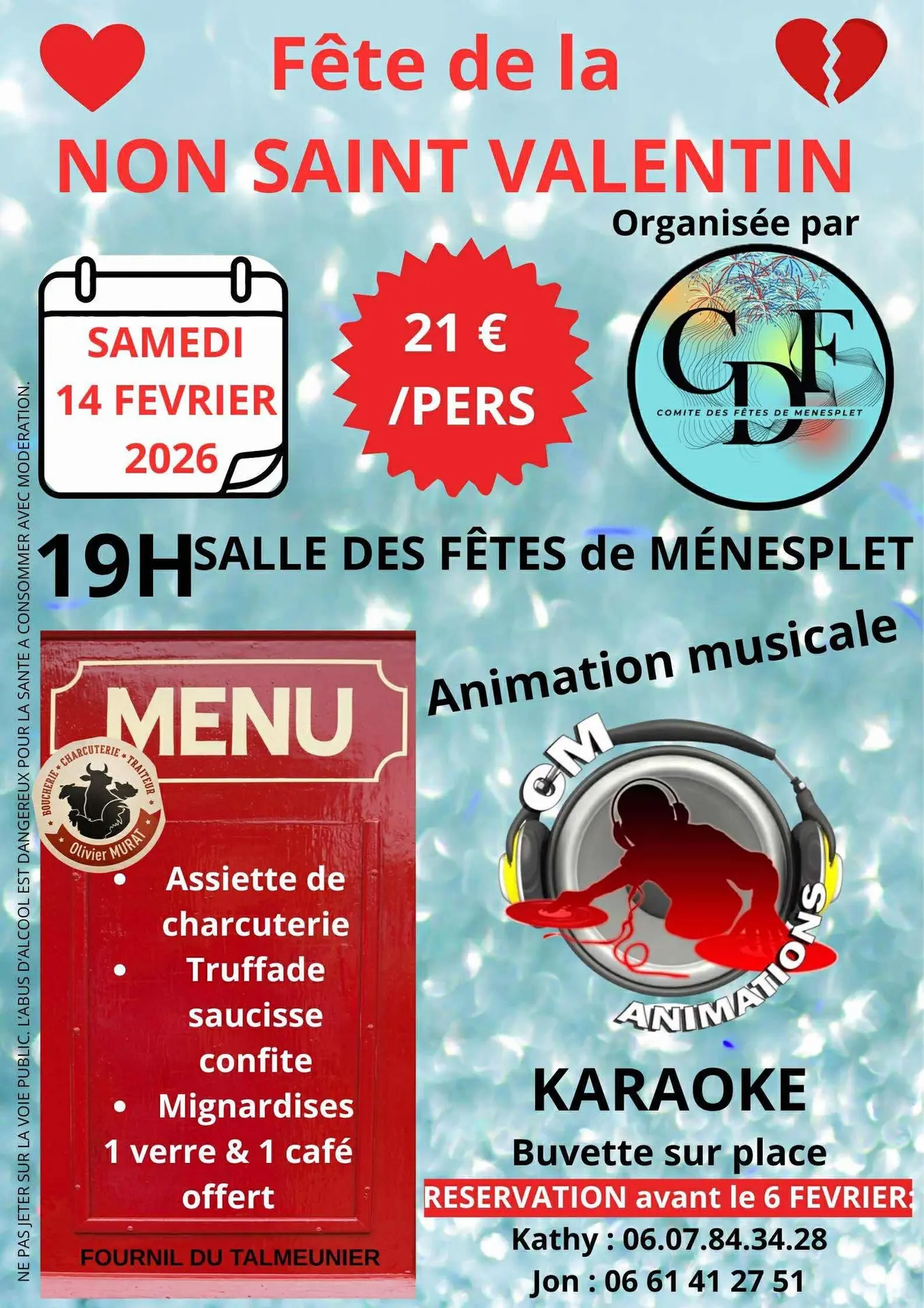Fête-non-St Valentin-Ménesplet-vallee-isle-perigord