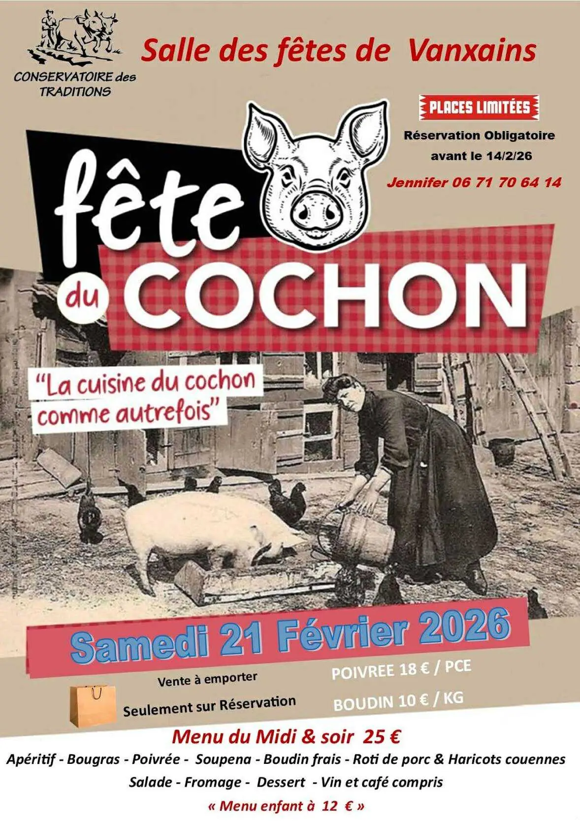 Fête du cochon 21 février