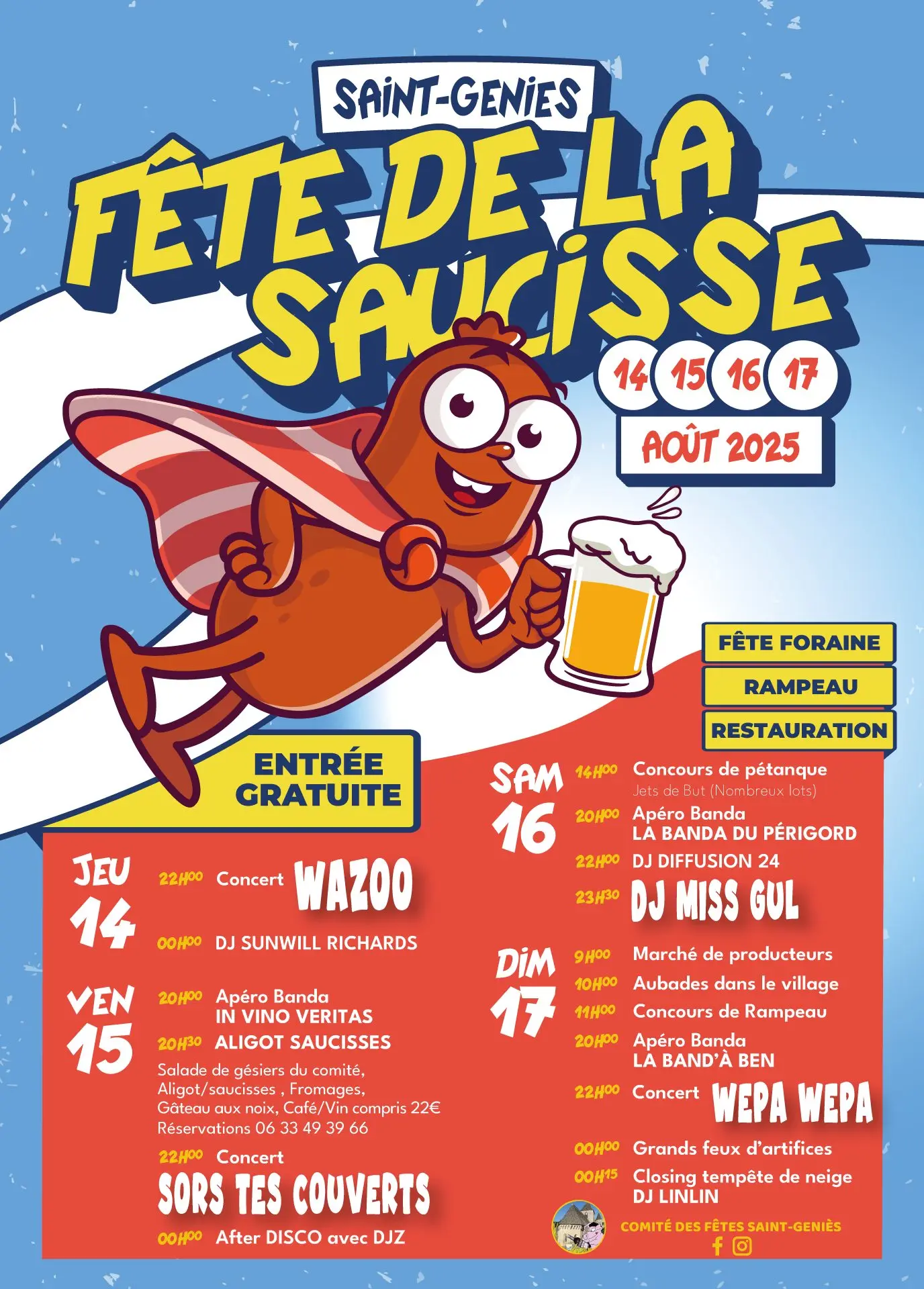 Fête de la saucisse 2025