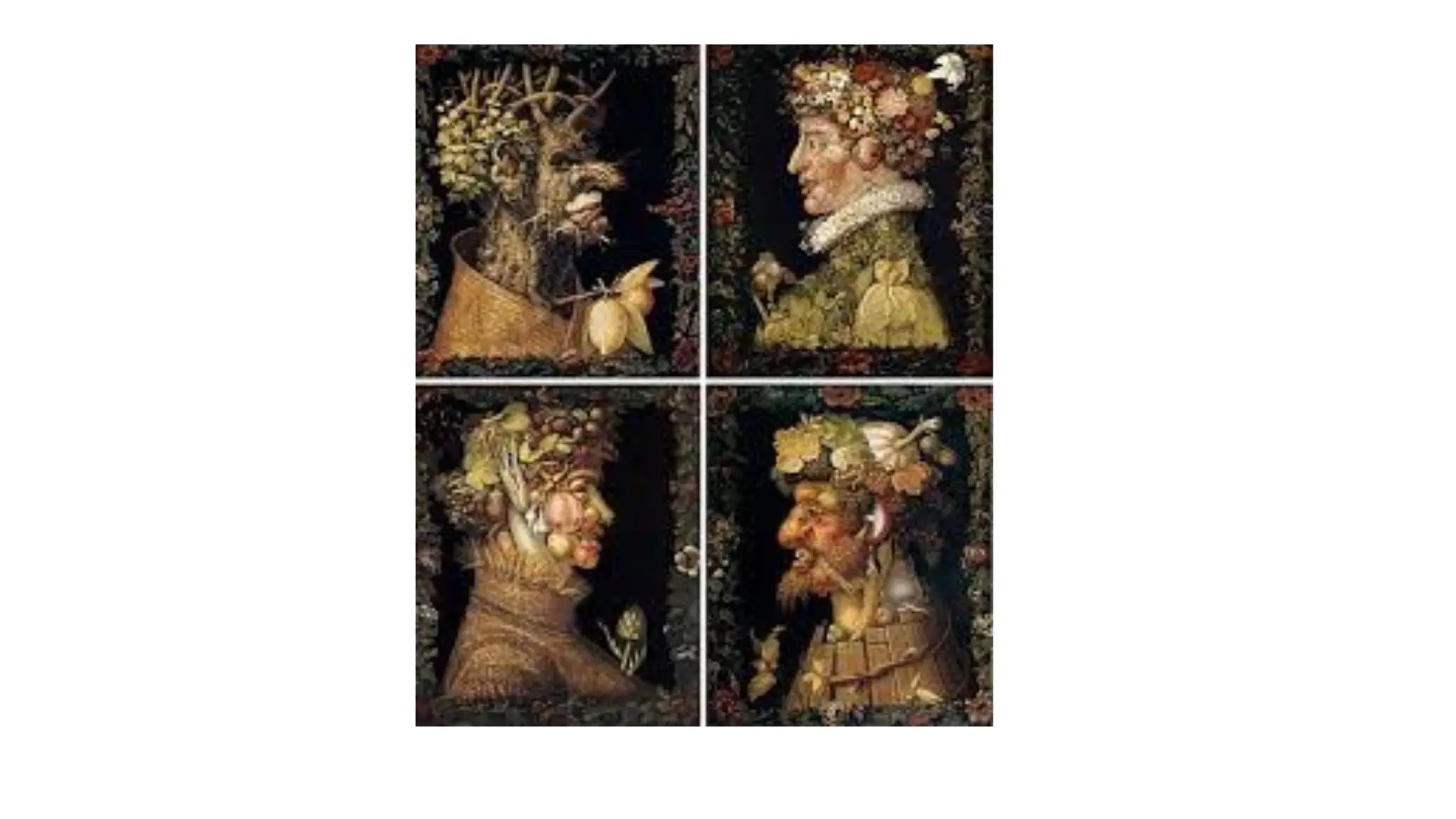 Les quatre saisons - Arcimboldo