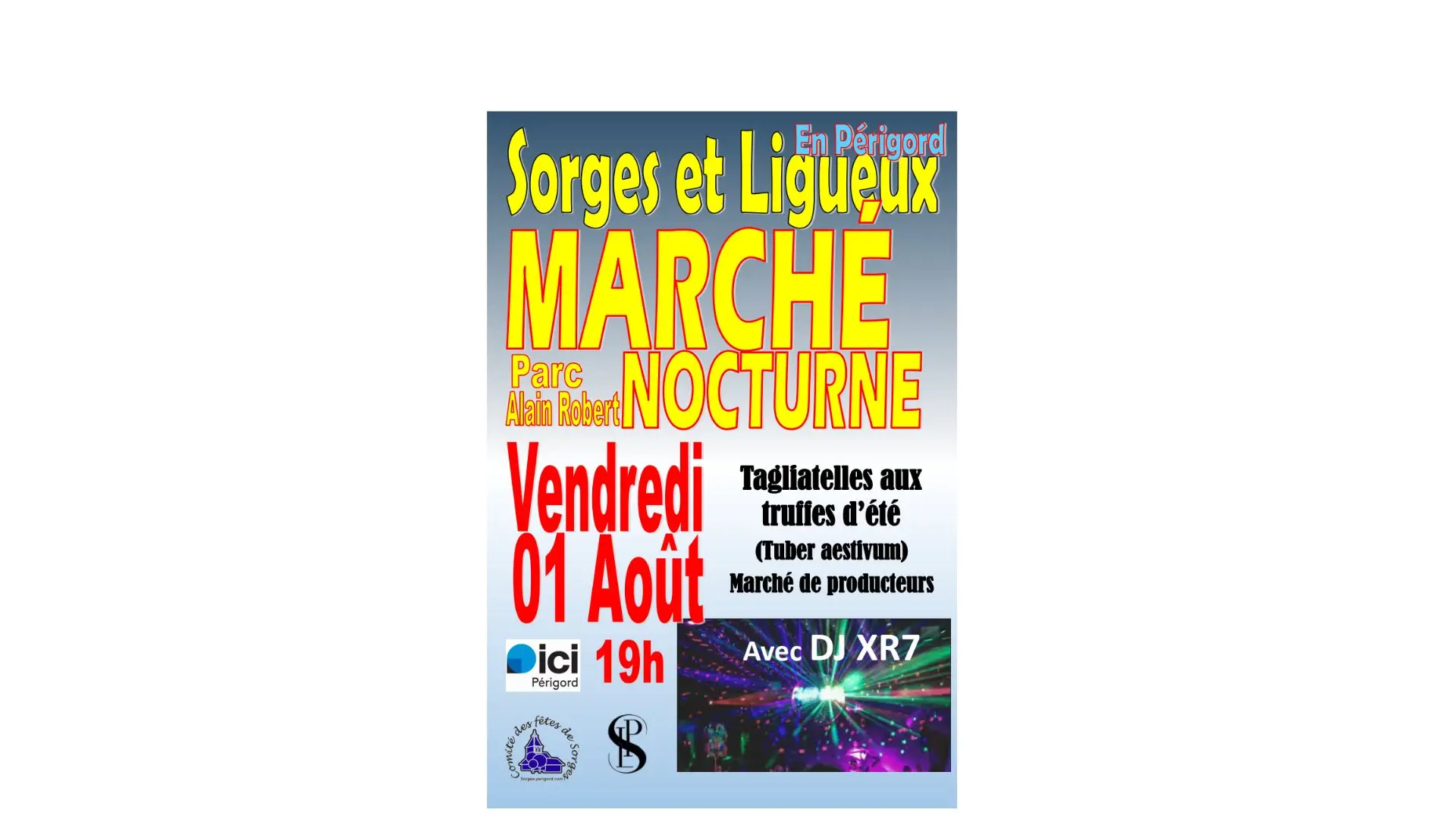 Marché nocturne 1er août