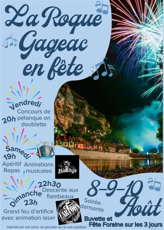 Fête La Roque Gageac