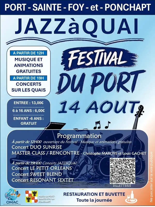 Jazz-à-Quai- 14 Août 2026
