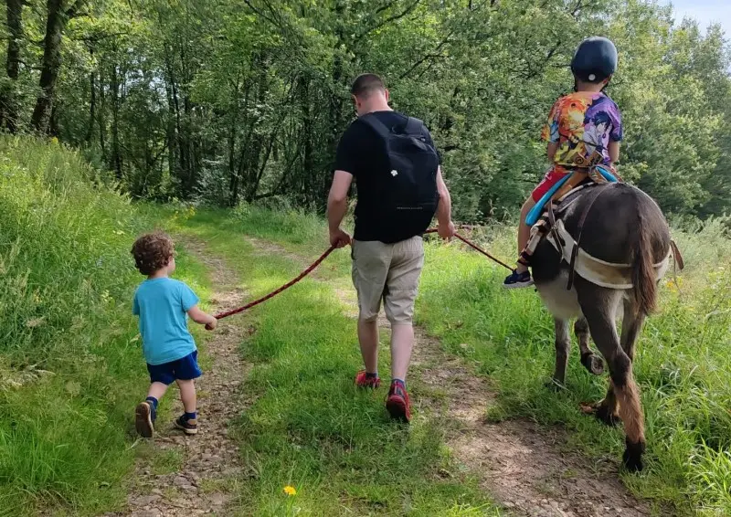 L'ânerie de Léonie promende montée