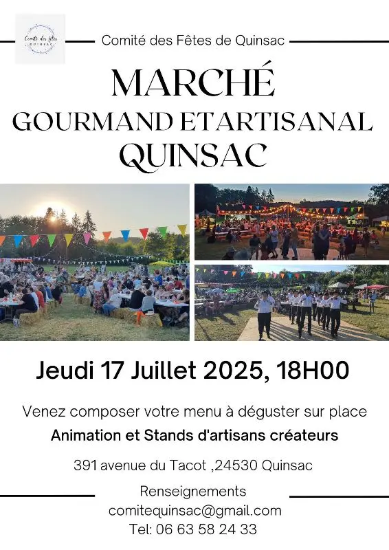 Marché Gourmand Juillet 2025