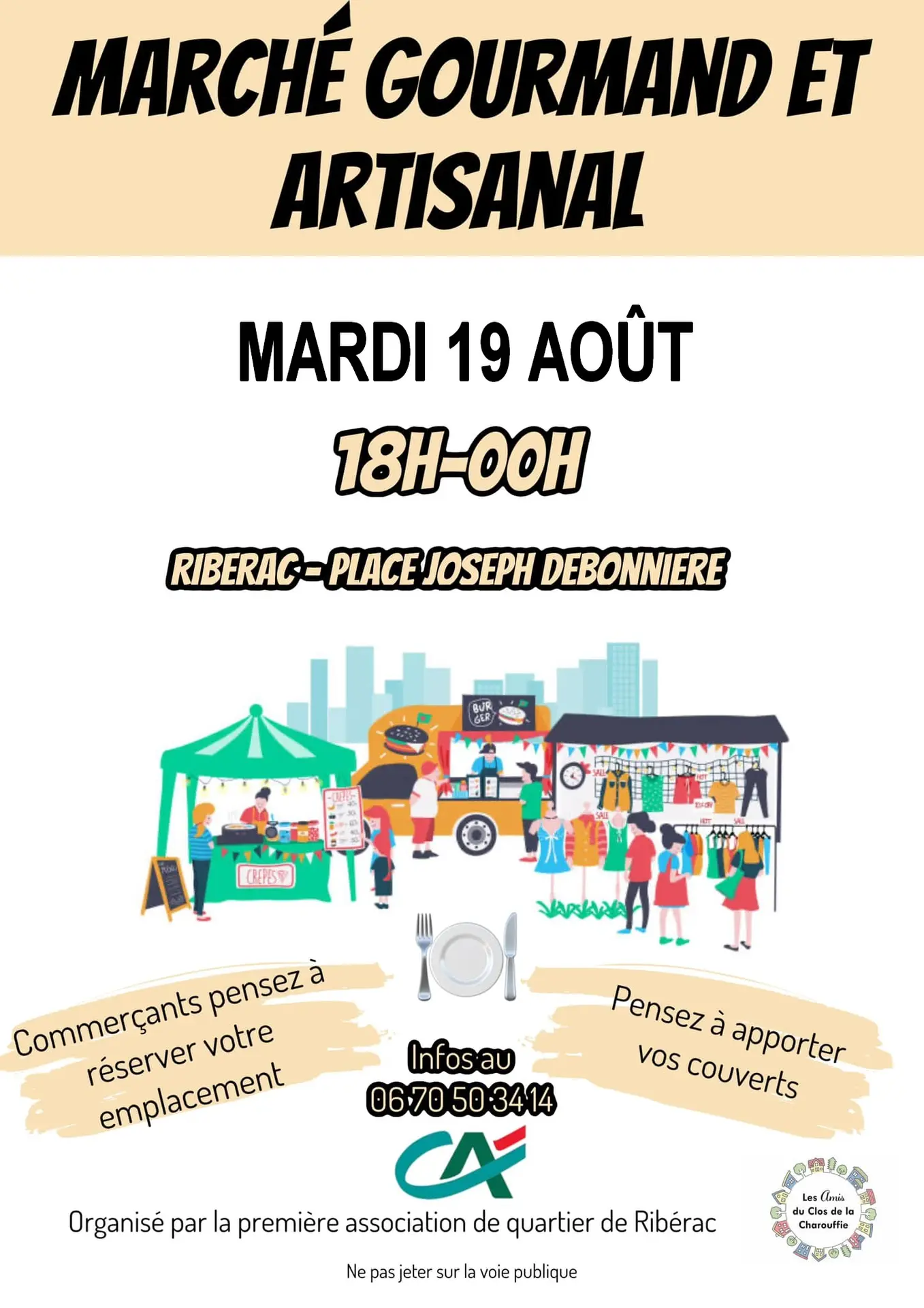 Marché gourmand Ribérac2