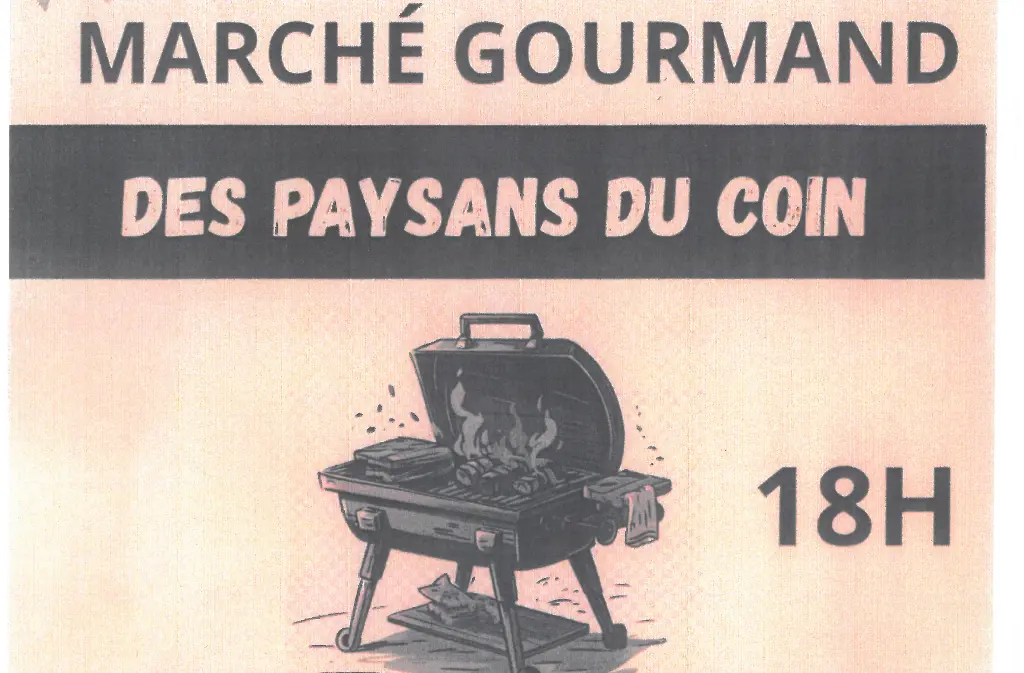 Marché gourmand faux 22 août