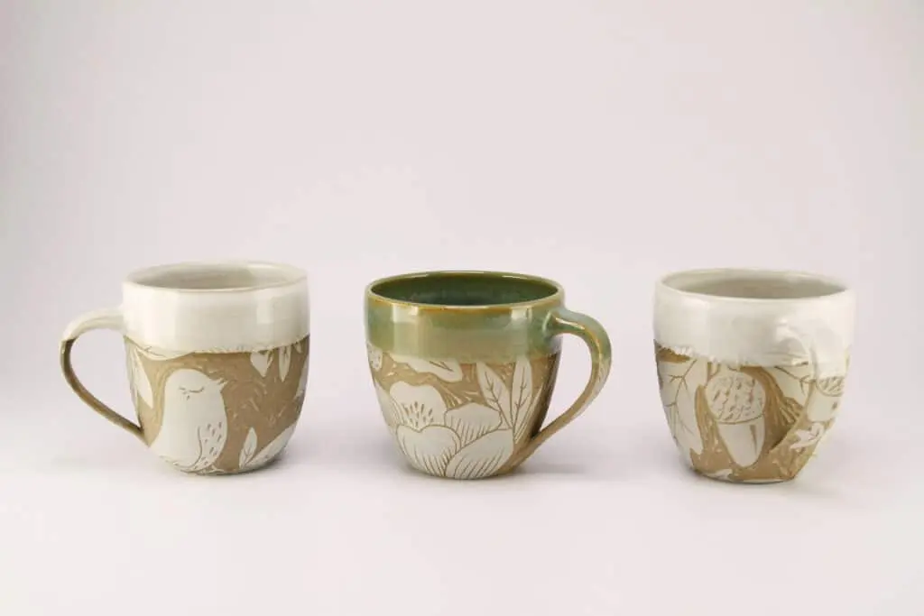 Mug-poterie-artisanale-gres-nature-POTERIE DES SITTELLES