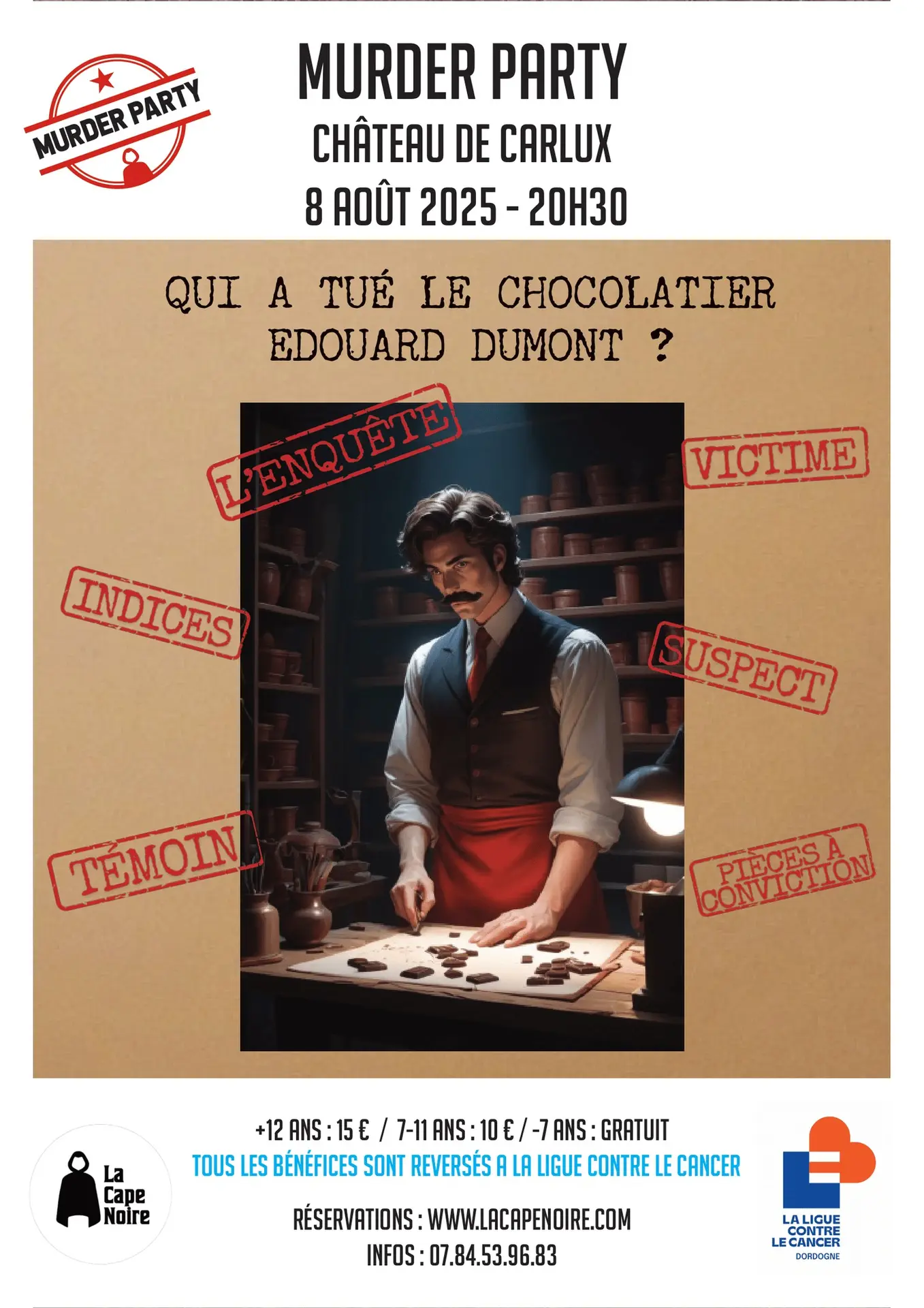 Murder Party 8 Aout Carlux