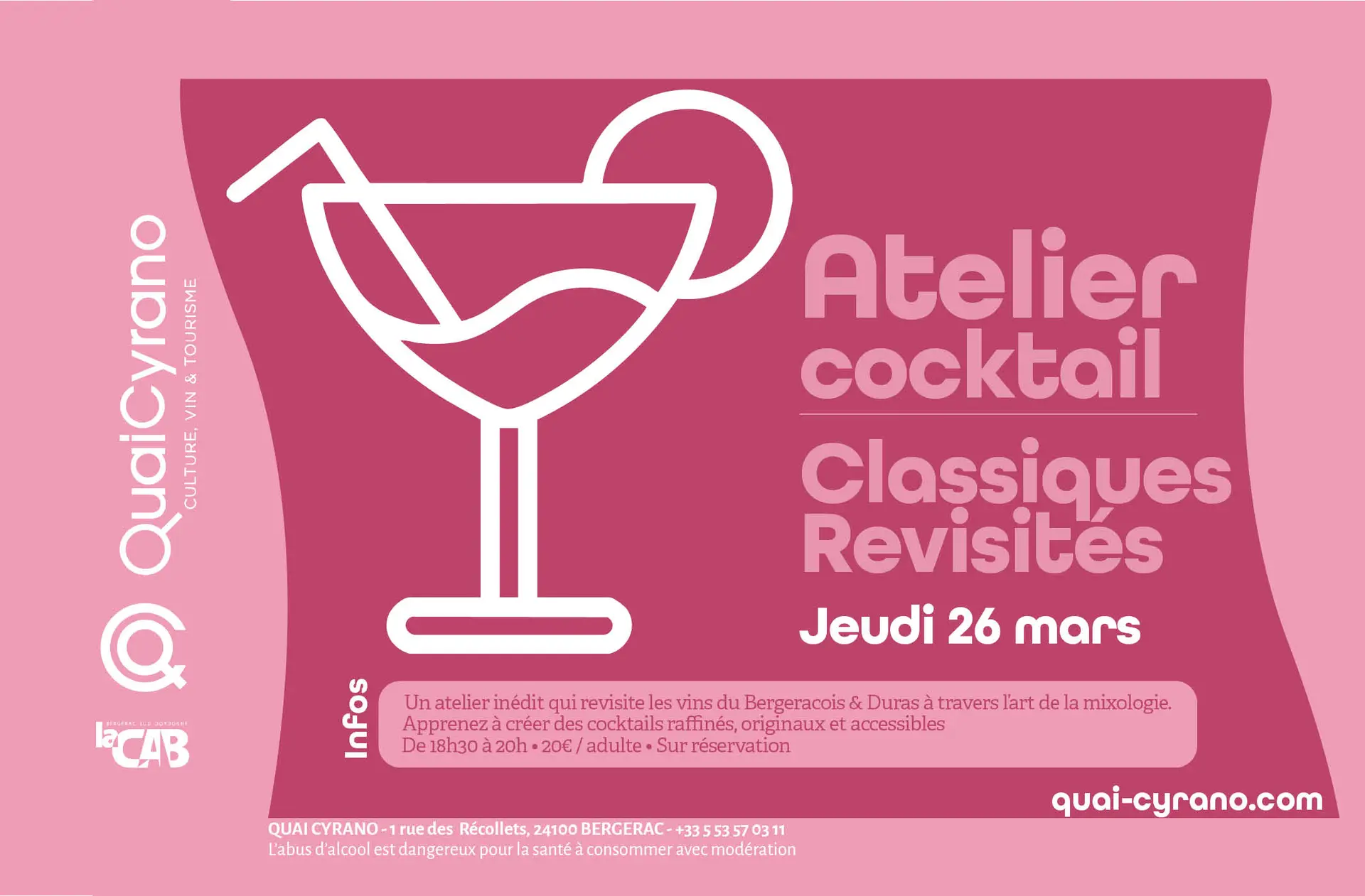 Atelier cocktail 26.03