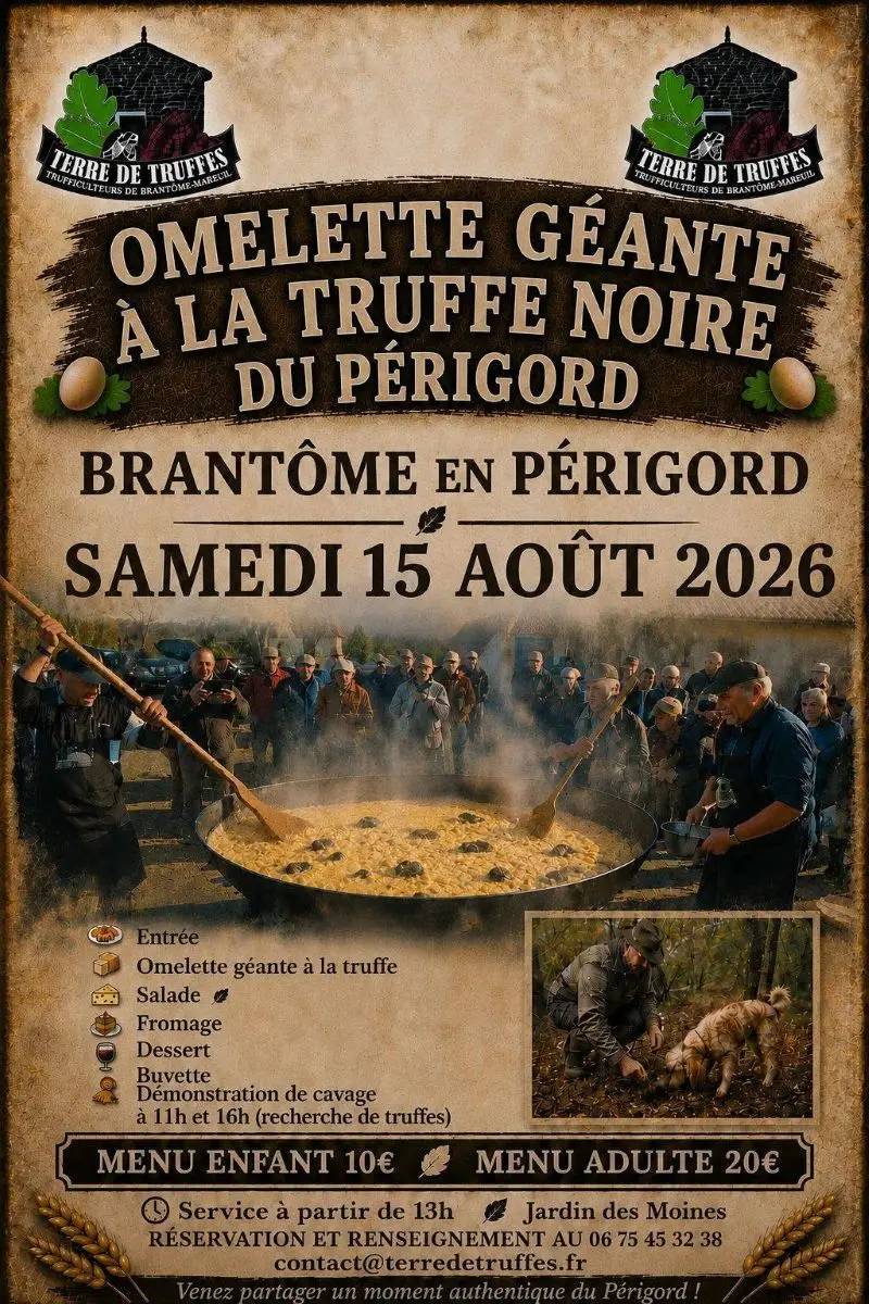 Omelette géante 15 août 2026